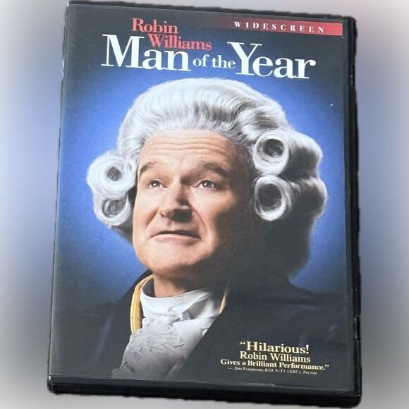 Man of the year  with Robin Williams, wide screen, DVD movie  - Picture 1 of 2